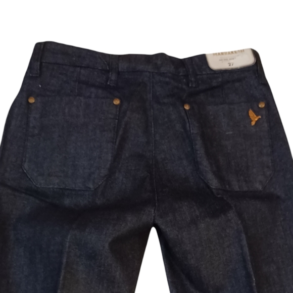 Anthropologie MIH Marrakesh Hi Rise Flare Leg Jeans Indigo Size 27 - Picture 8 of 9